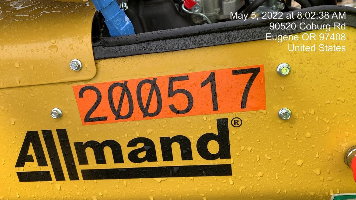 2022 Allmand NLV3GR (4) LED Light Fixture 350W, 23' Vertical Mast, 3kW Prime, Towable, Deep Sea L401, Leveling Jacks, Yanmar T4F 5.8hp