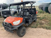 Kubota RTV-X1140W-H 4wd Utility Cart, LED Strobe, Windshield Tempered Glass, Pastic Canopy, Wire Harness Kit, Backup Alarm