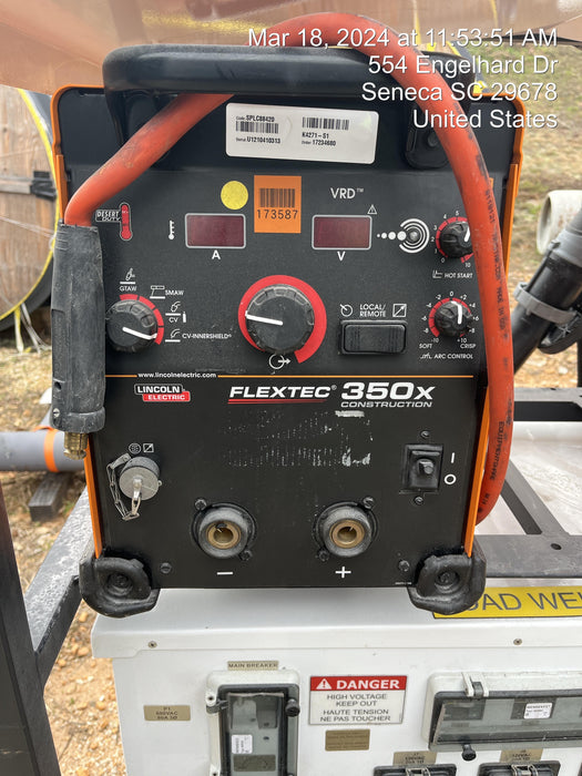 2021 LINCOLN ELECTRIC FLEXTEC 350X