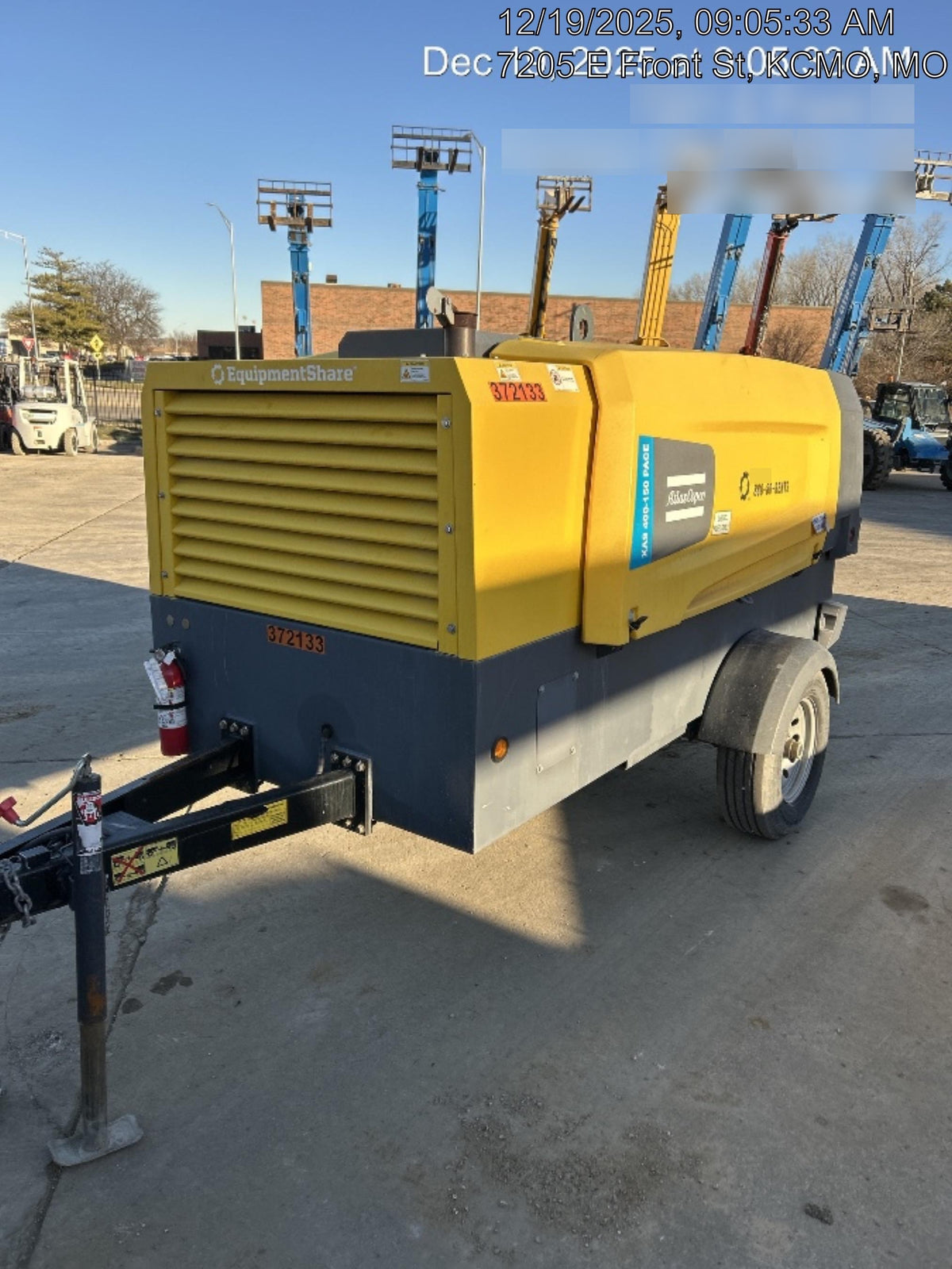 2023 ATLAS COPCO XAS 400-150 PACE