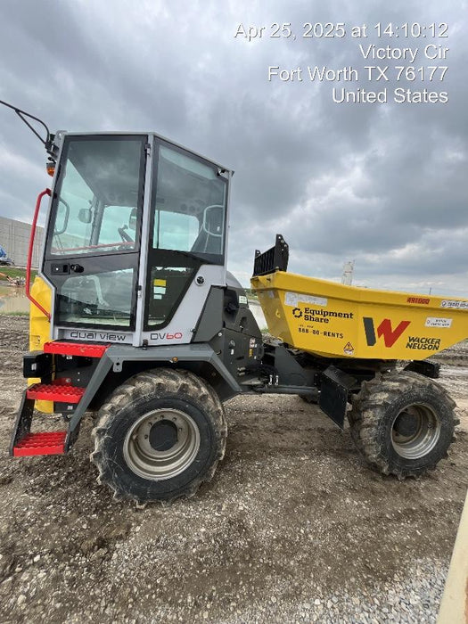 2025 WACKER NEUSON DV604 Cab Standard Tires