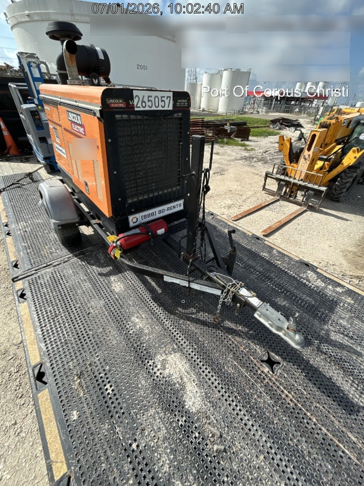 2022 Lincoln Electric Vantage 549X Crosslink Technology, Trailer Mounted, ES Decals, T3