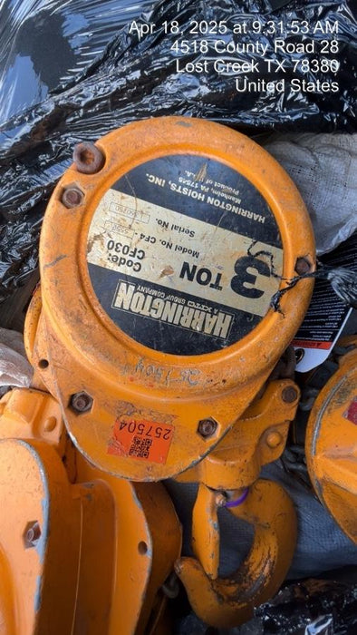 2022 HARRINGTON CF030-20