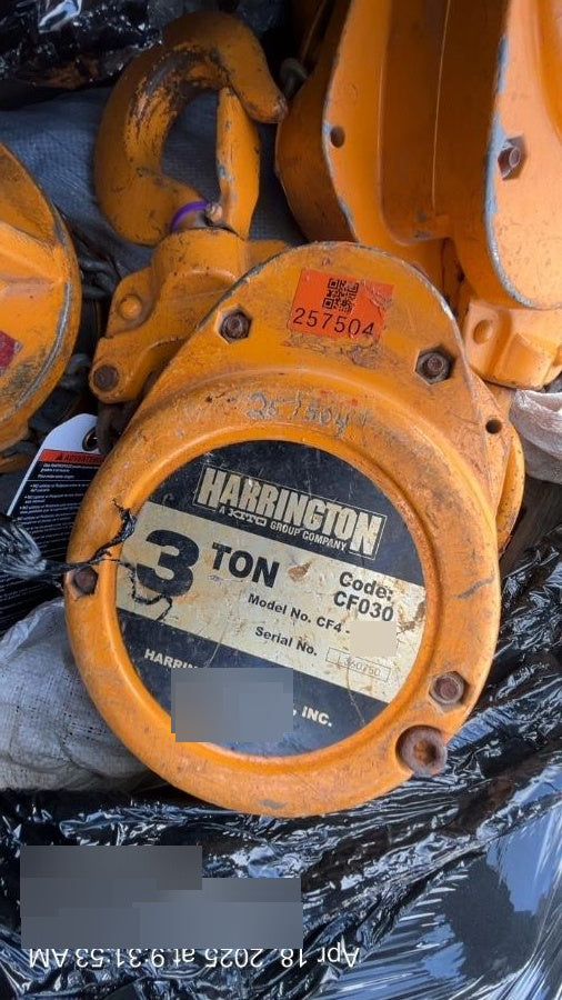 2022 HARRINGTON CF030-20