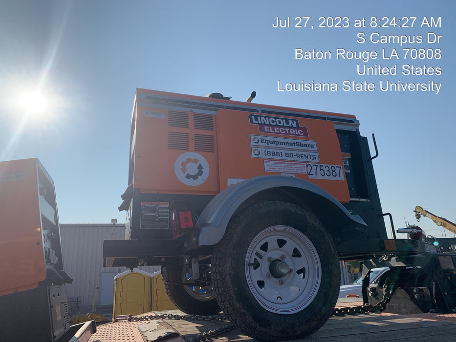 2022 Lincoln Electric LE400 Kubota V1505, Trlr, Cable Rack, Light Kit, ES Decals, T3