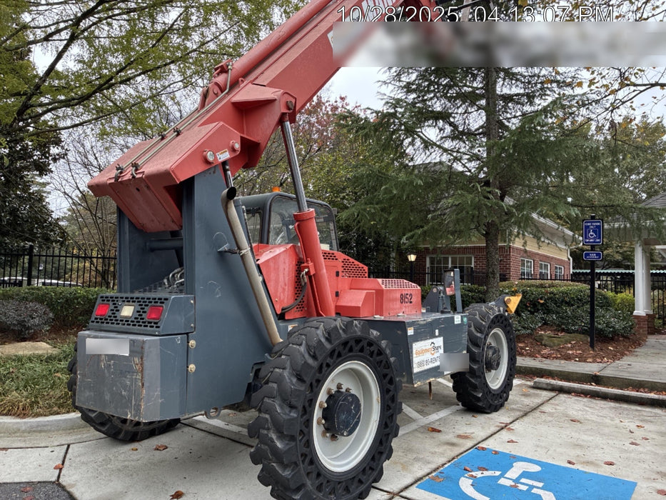 2018 Manitou MTA10055 Manitou MTA 10055 w/Open ROPS, Work Lights/Strobe, Aux Hyd, Solid Tires, Lift Hook, 66" Carriage, 60" Forks