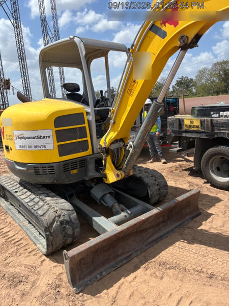 2018 Wacker Neuson EZ53 EZ53 12K Track Excavator, TRK,LGD,CNPY,PC, TRK,LGD,CNPY,PC, Manual QC, Hydraulic Thumb, Buckets: 24" , 18"