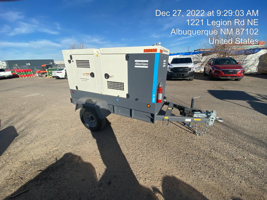 2022 ATLAS COPCO QAS 70