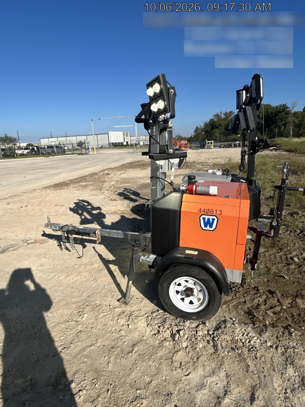 2024 Wanco WLTT-4MM4K Diesel, Deep Sea Controller, Shore Power Plug, Auto Start, (4) 350W LED Floodlights, 4kW Generator, 60 Gal Fuel Tank, 2" Ball, T3