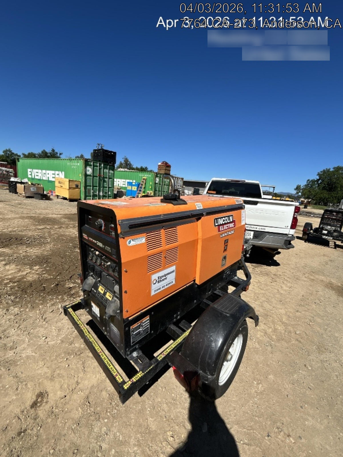 2021 Lincoln Electric Vantage 322 VANTAGE 322 READY-PAK 3