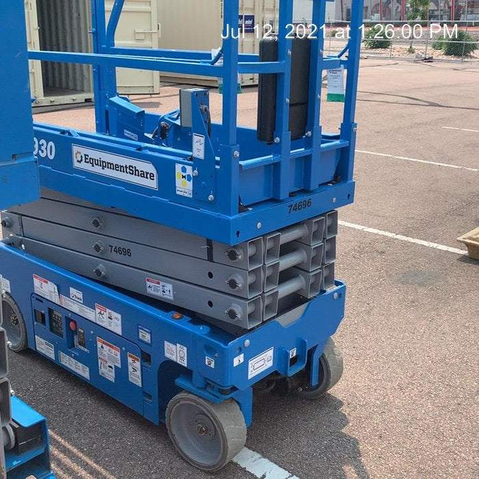 2020 Genie GS-1930 Fixed rails with chain entry gate - Pre A92.20