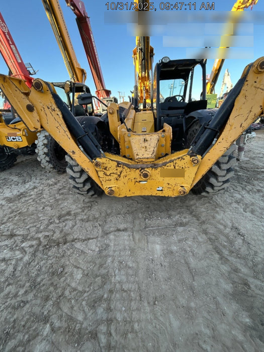 2019 JCB 510-56 Canopy, 74 HP, Solid Tires, STD Worklight, Beacon, Aux Hydraulics, Lifting Eye, Back up Alarm w/66" Carriage/60" Forks