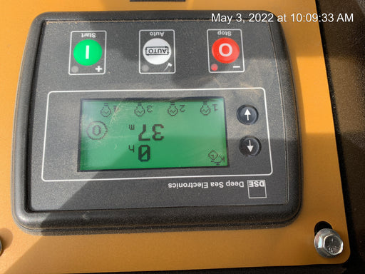 2022 Allmand NLV3GR (4) LED Light Fixture 350W, 23' Vertical Mast, 3kW Prime, Towable, Deep Sea L401, Leveling Jacks, Yanmar T4F 5.8hp