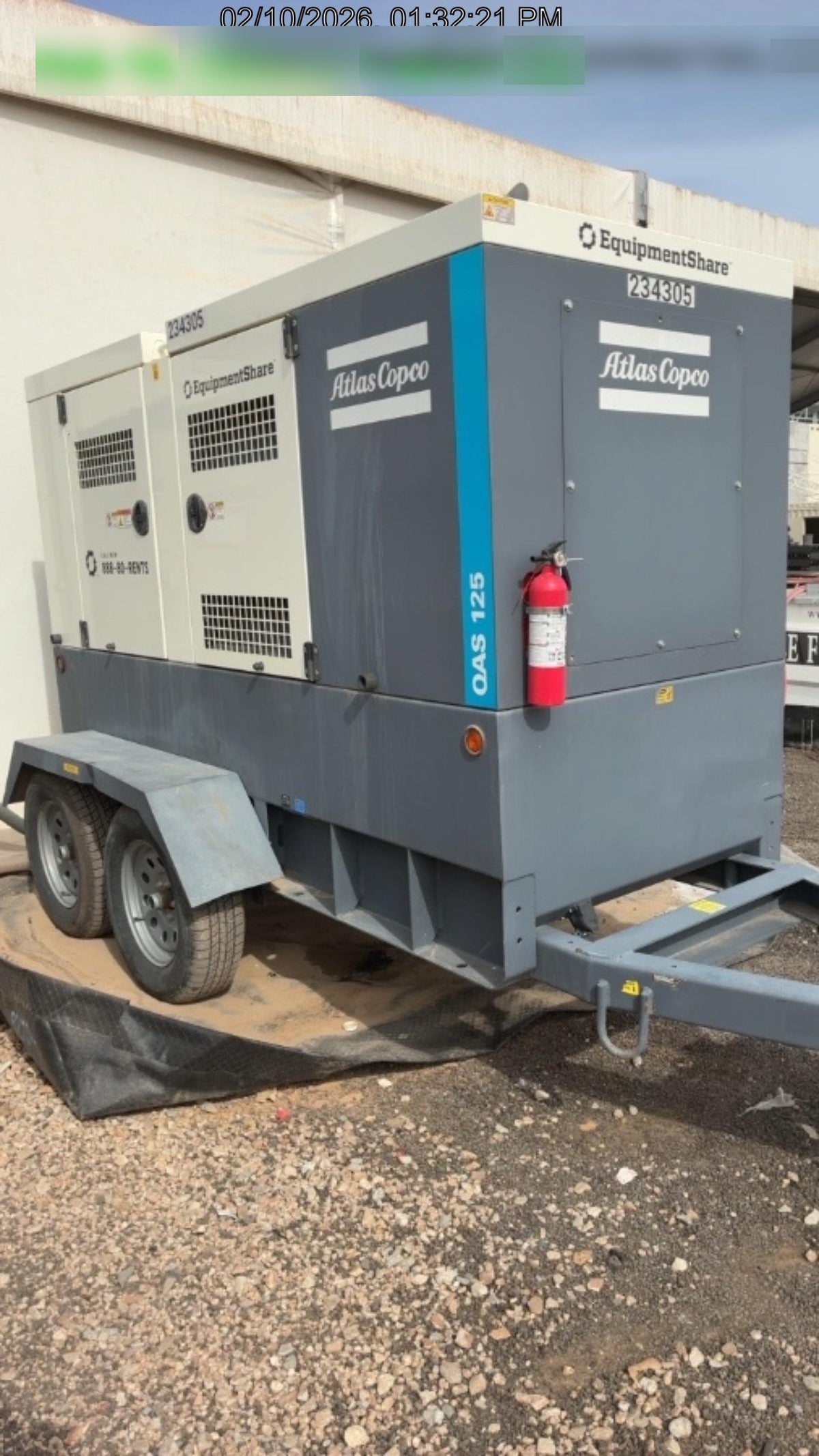 2022 ATLAS COPCO QAS 125