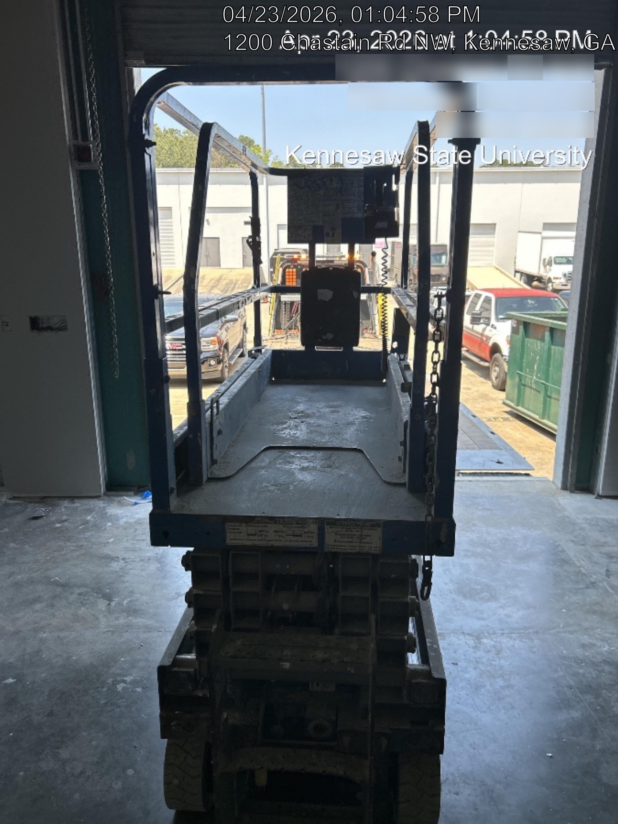 2020 Genie GS-1930 Fixed rails with chain entry gate - Pre A92.20