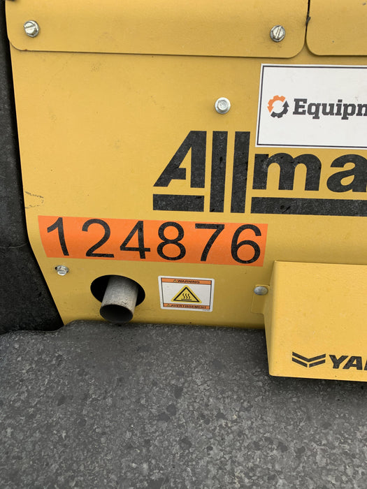 2020 Allmand NLV3GR (4) LED Light Fixture 350W, 23' Vertical Mast, 3kW Prime, Towable, Deep Sea L401, Leveling Jacks, Yanmar T4F 5.8hp