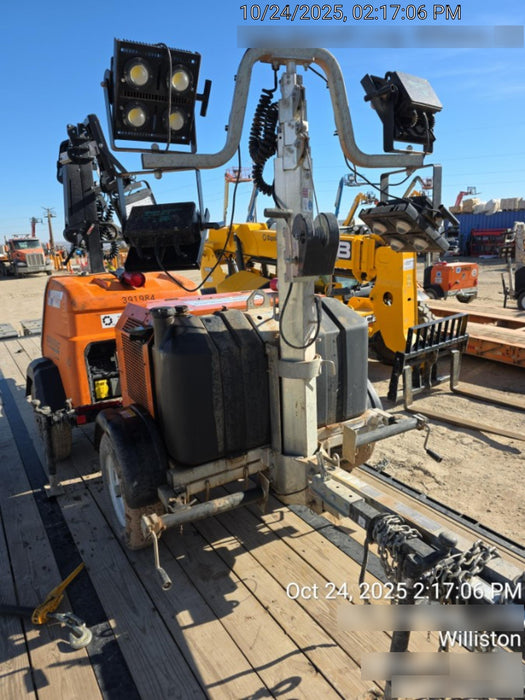 2024 Wanco WLTT-4MM4K Diesel, Deep Sea Controller, Shore Power Plug, Auto Start, (4) 350W LED Floodlights, 4kW Generator, 60 Gal Fuel Tank, 2" Ball, T3