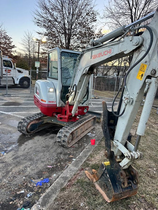 2020 Takeuchi TB235-2CR Cab/Heat/Air, Rubber Tracks, Manual TAG QC