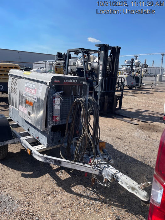 2024 Lincoln Electric LE400 Kubota V1505, Trlr, Cable Rack, Light Kit, ES Decals, T3