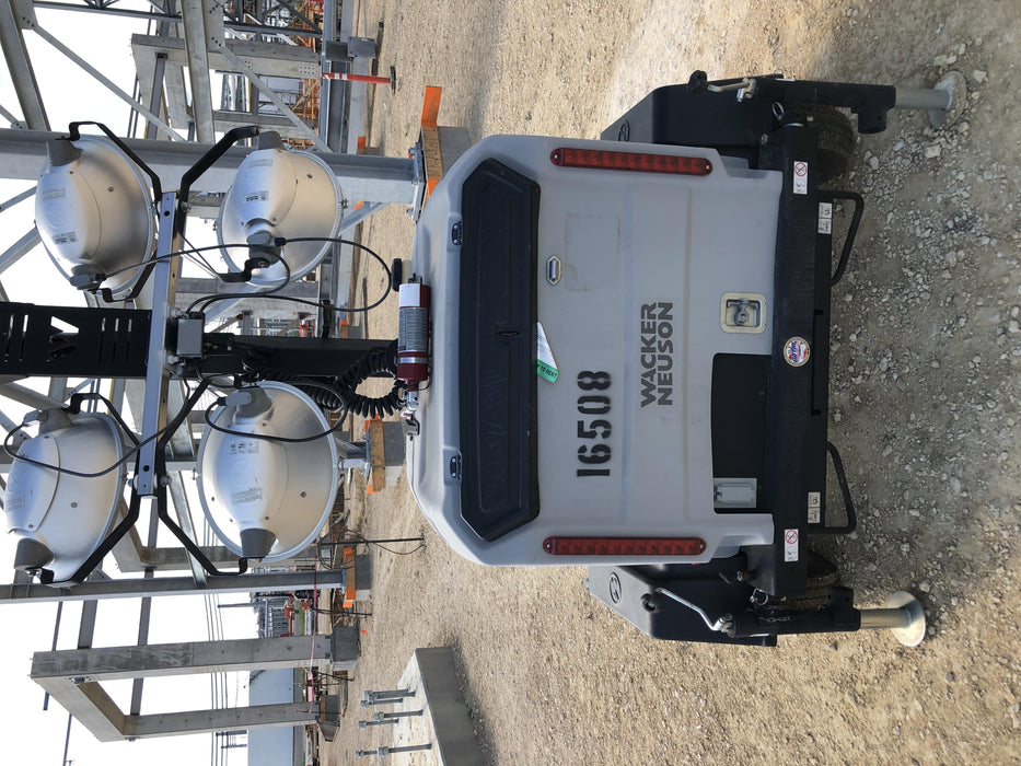 2018 Wacker Neuson LTV6L-MH Wacker Neuson LTV6L Mobile Light Tower w/Fuel Level Sensor Installed