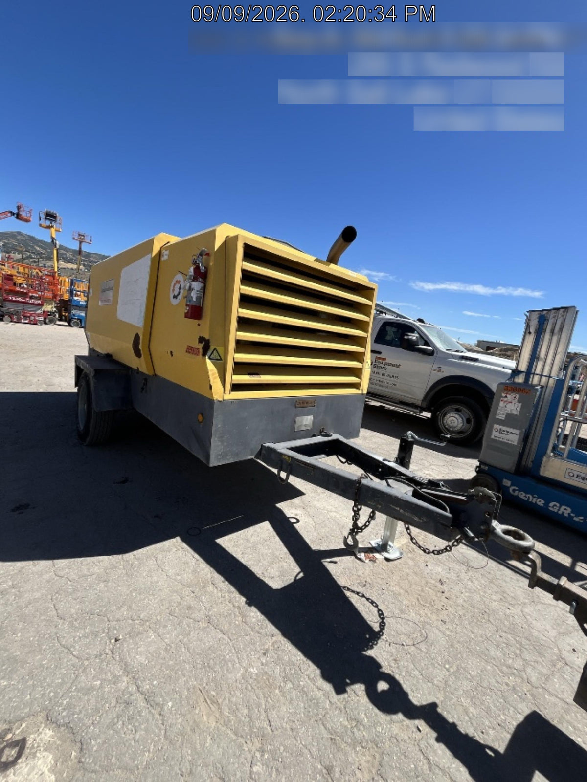 2020 ATLAS COPCO XAS 900