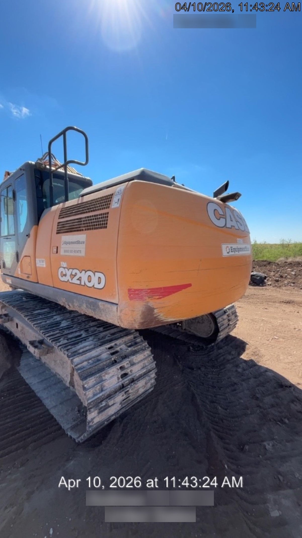 2020 CASE CX210D
