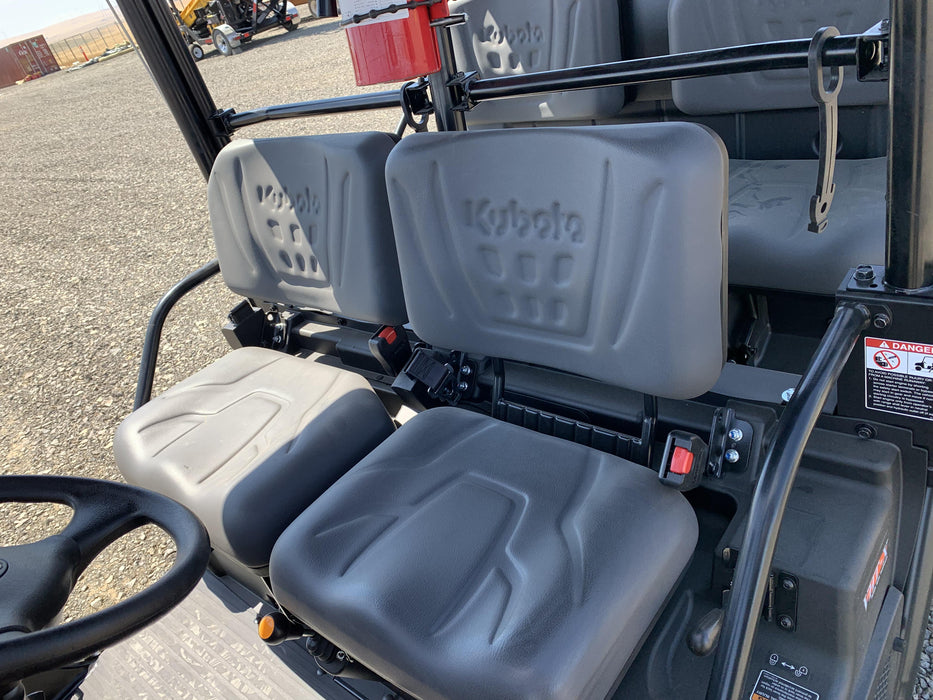 2021 Kubota RTV-X1140W-H Plastic Canopy, Windshield Acrylic Clear, LED Strobe Light, Wire Harness Kit, Back up Alarm