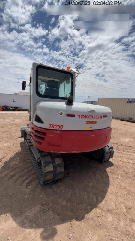 2022 TAKEUCHI TB290-CR
