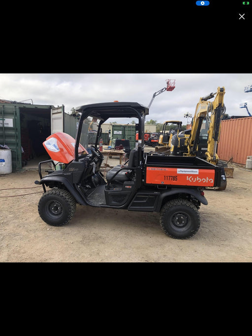 2020 Kubota RTV-X900 4wd Utility Cart, Diesel, 2 Seat, LED Strobe, Windshield Tempered Glass, Plastic Canopy, Wire Harness Kit, Backup Alarm