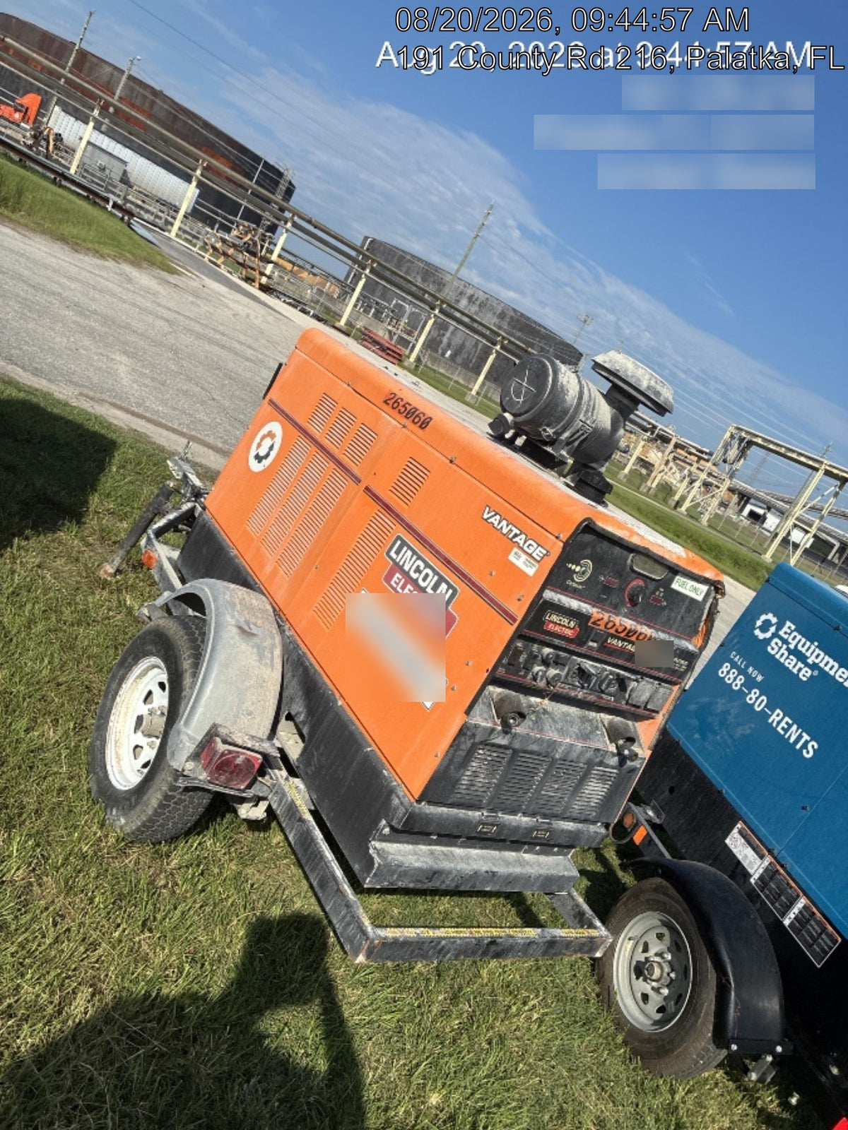2022 Lincoln Electric Vantage 549X Crosslink Technology, Trailer Mounted, ES Decals, T3