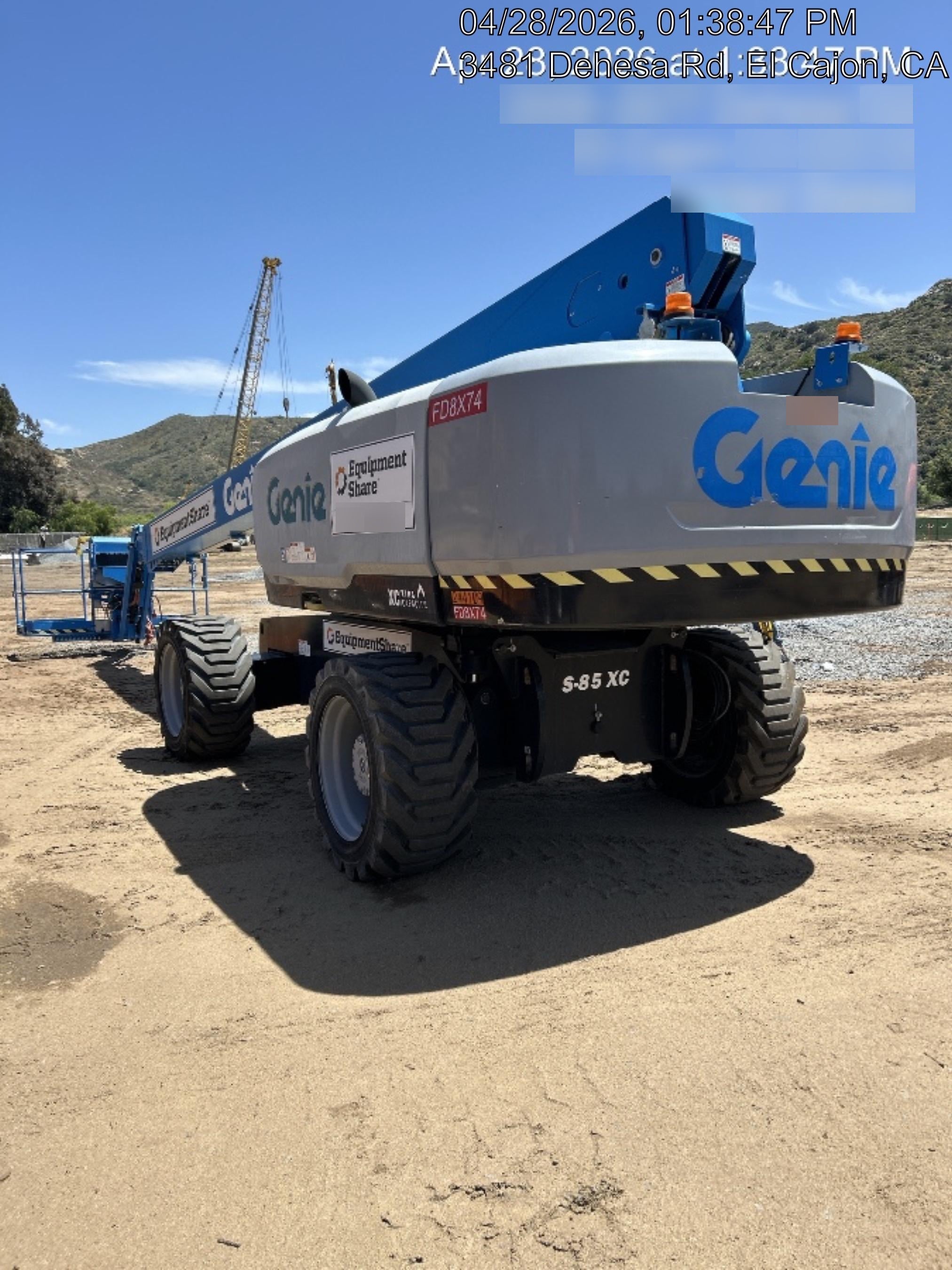 2022 GENIE S-85 XC