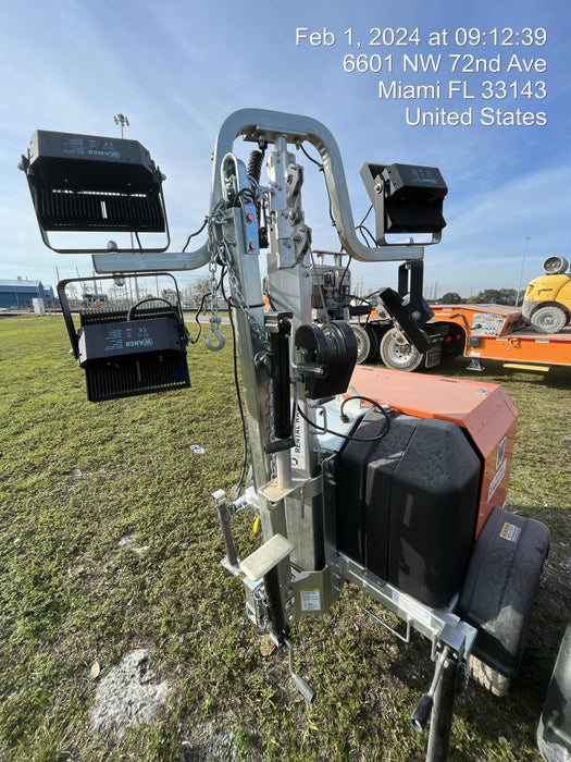 2023 Wanco WLTT-4MM4K Diesel, Deep Sea Controller, Shore Power Plug, Auto Start, (4) 350W LED Floodlights, 4kW Generator, 60 Gal Fuel Tank, 2" Ball, T3