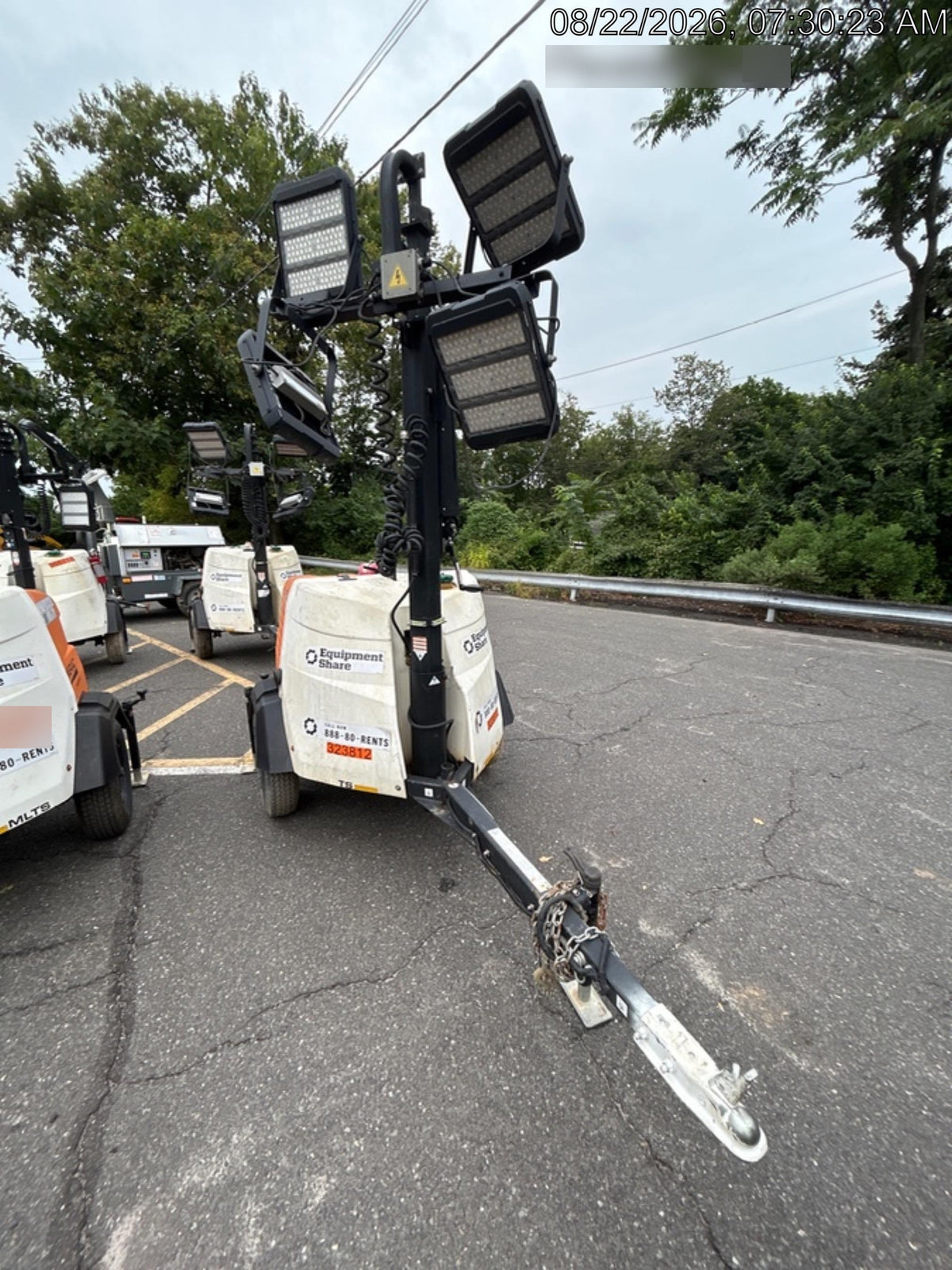 2023 Generac MLT2 Diesel, Flex Switch 120V Input, Powerzone Controller, (4) 320W LED Lights, 4kW Generator, 39.9 Gal Fuel Tank, 2" Ball, T3