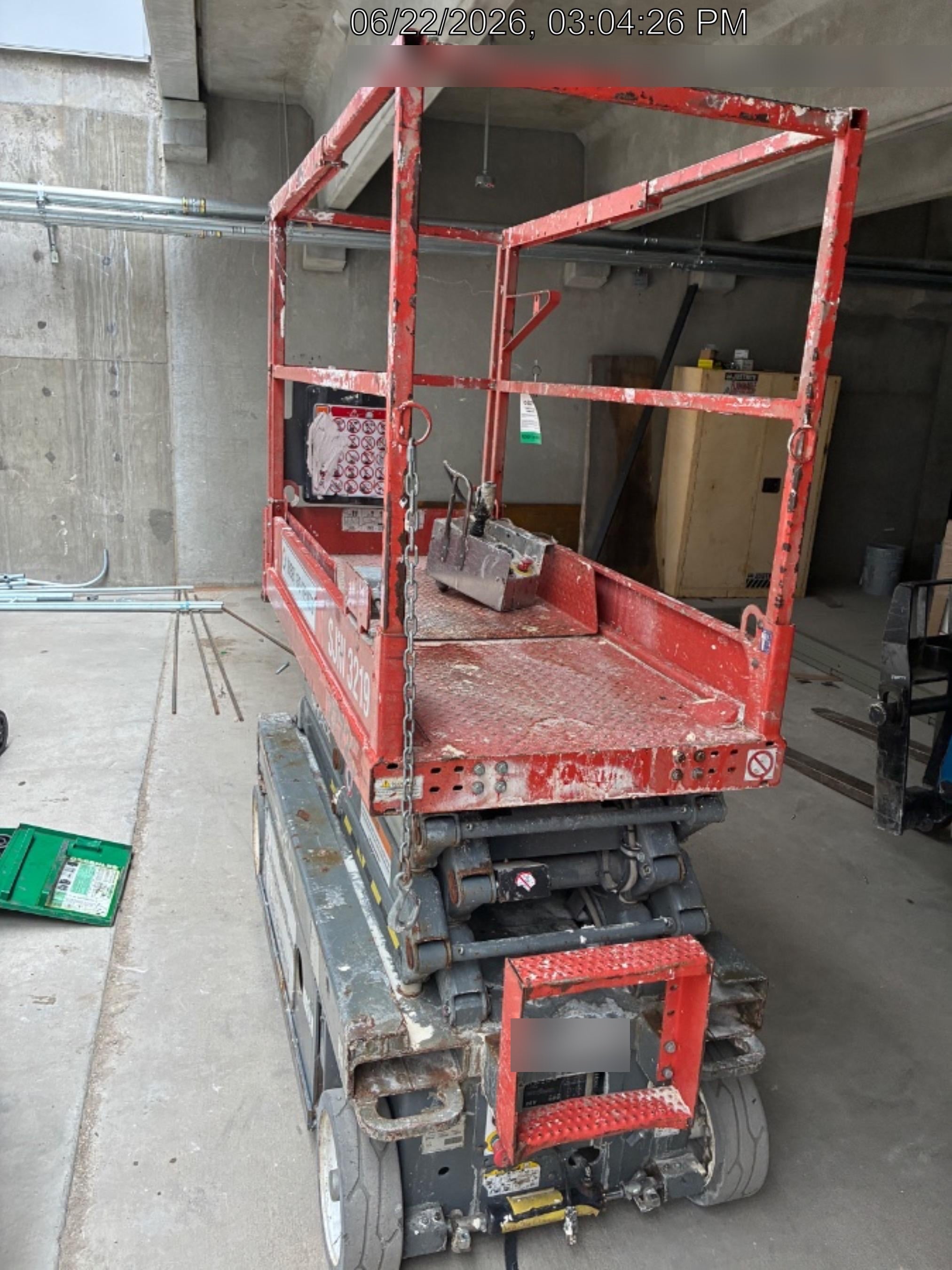 2019 Skyjack SJIII-3219 Standard Options