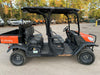 Kubota RTV-X1140W-H Kubota RTVX1140WH 4wd Utility Cart, LED Strobe, Windshield Tempered Glass, Plastic Canopy, Wire Harness Kit, Backup Alarm