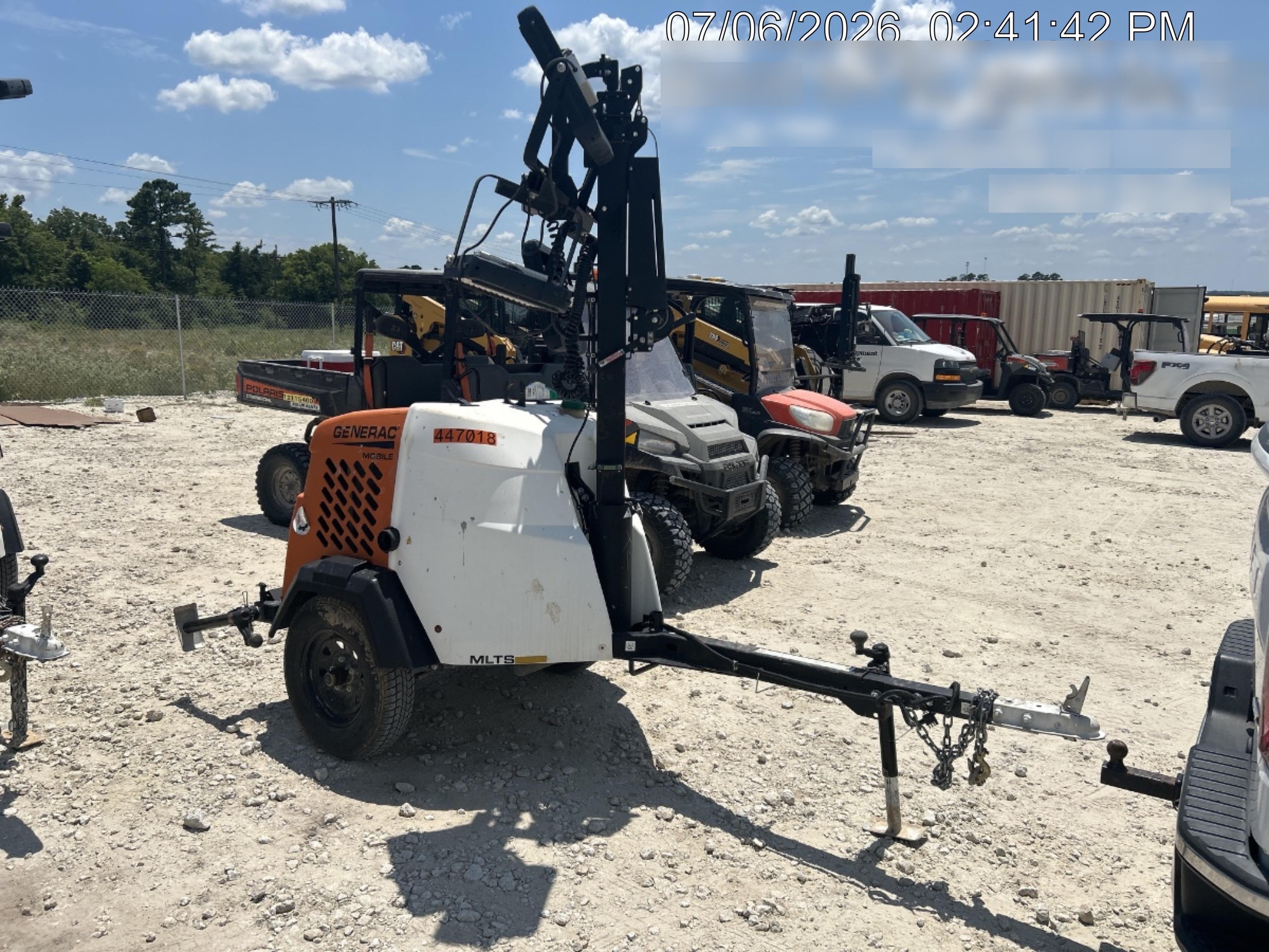 2024 Generac MLTS-4 2.4kW, Mitsu Eng, Analog, LED, Diesel.