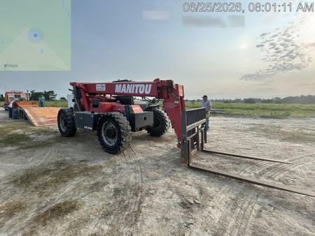 2019 Manitou MTA8044 MTA 8044 - 74 HP T4, Canopy, Worklights/Strobe, Beacon, 66" Carriage, 48" Forks, Solid Tires, Lift Hook, Aux Hydraulics
