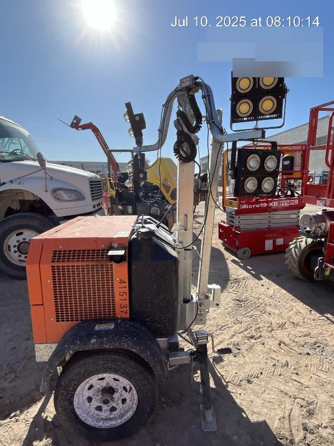 2024 Wanco WLTT-4MM4K Diesel, Deep Sea Controller, Shore Power Plug, Auto Start, (4) 350W LED Floodlights, 4kW Generator, 60 Gal Fuel Tank, 2" Ball, T3
