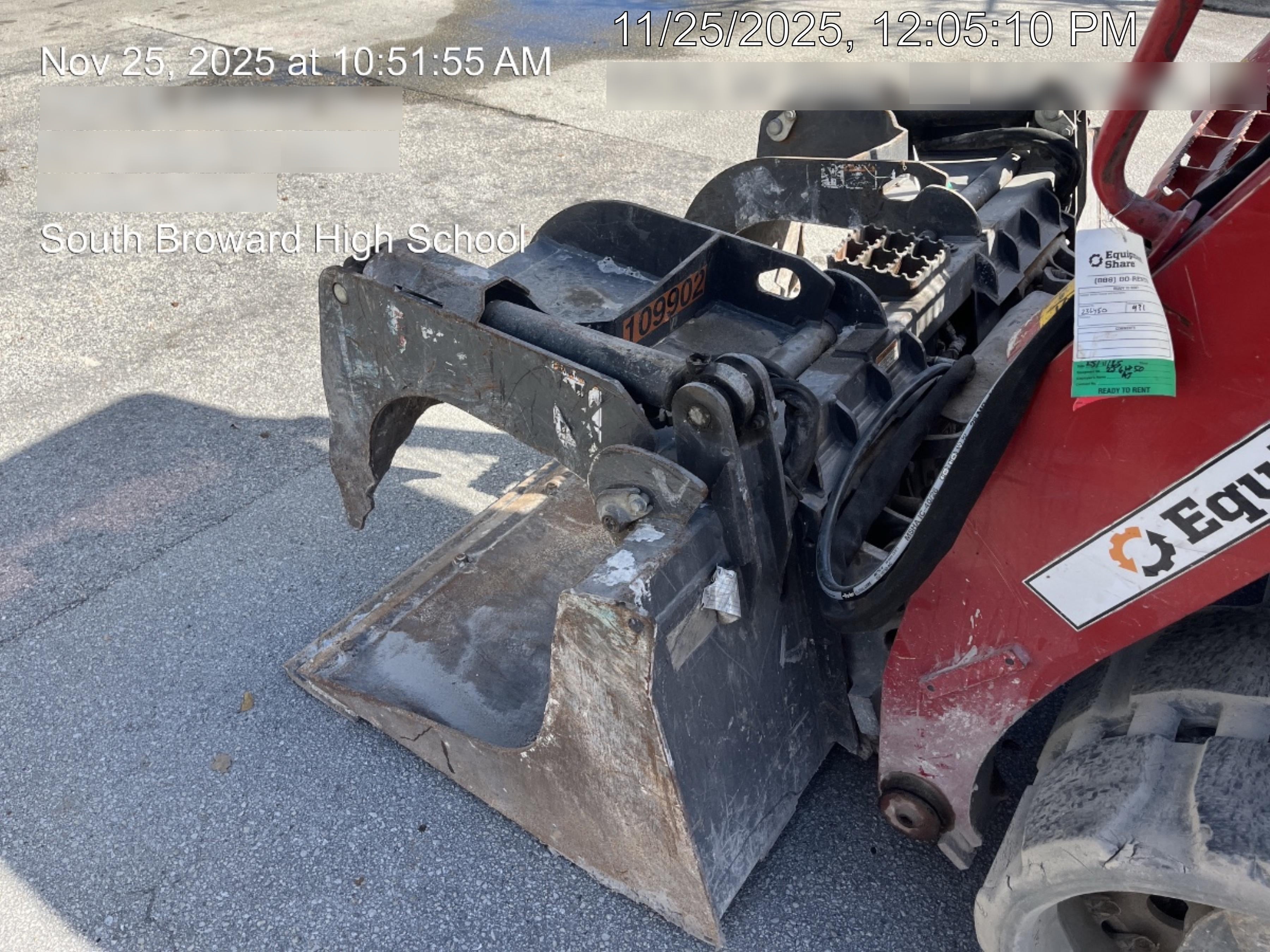 2020 PALADIN 72" Scrap Grapple Bucket - Paladin
