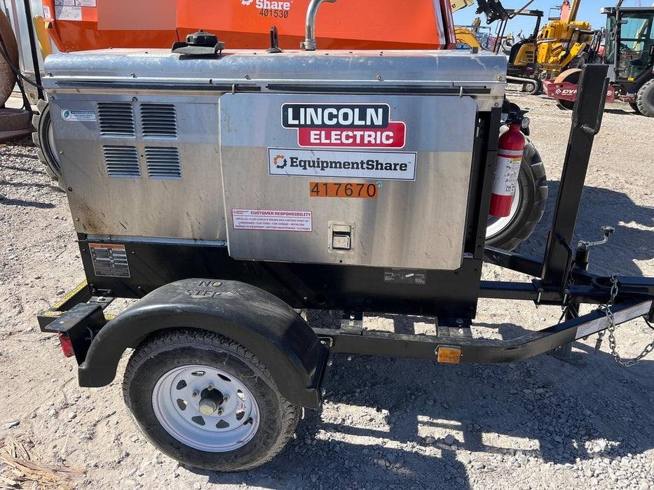 2024 Lincoln Electric LE400 Kubota V1505, Trlr, Cable Rack, Light Kit, ES Decals, T3