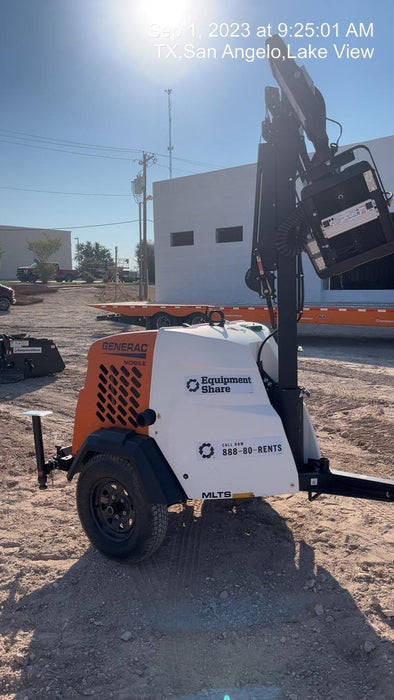 2023 Generac MLT2 Diesel, Flex Switch 120V Input, Powerzone Controller, (4) 320W LED Lights, 4kW Generator, 39.9 Gal Fuel Tank, 2" Ball, T3