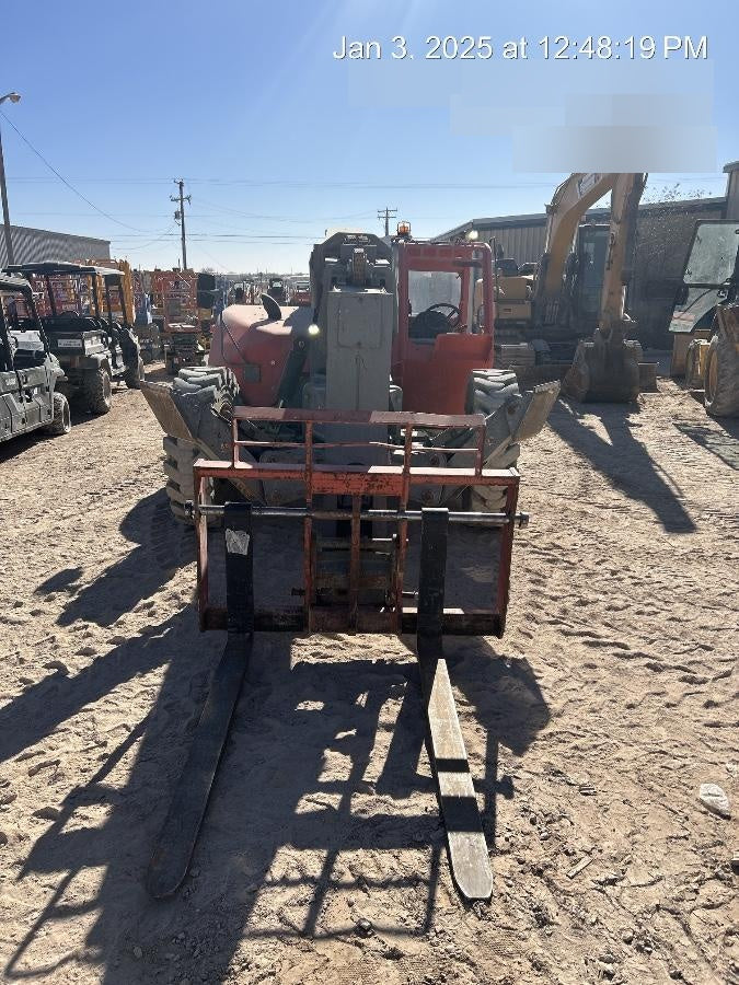 2018 Skyjack SJ1056 TH Skyjack 1056 TH Telehandler w/Open ROPS, Work Lights/Beacon, Solid Tires, 60" Carriage and Forks