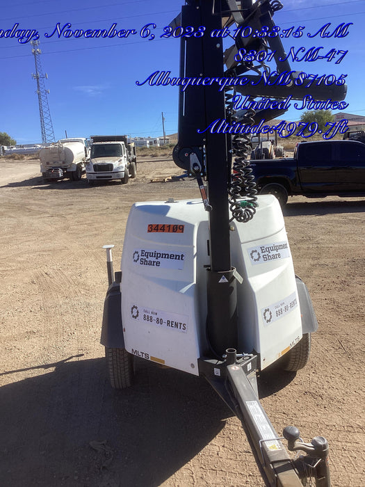 2023 Generac MLT2 Diesel, Flex Switch 120V Input, Powerzone Controller, (4) 320W LED Lights, 4kW Generator, 39.9 Gal Fuel Tank, 2" Ball, T3