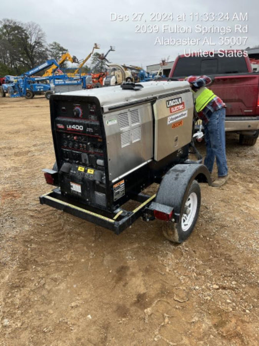 2024 Lincoln Electric LE400 Kubota V1505, Trlr, Cable Rack, Light Kit, ES Decals, T3