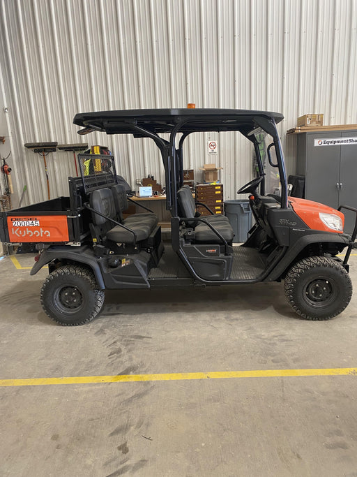 2022 Kubota RTV-X1140W-H Plastic Canopy, Windshield Acrylic Clear, LED Strobe Light, Wire Harness Kit, Back up Alarm