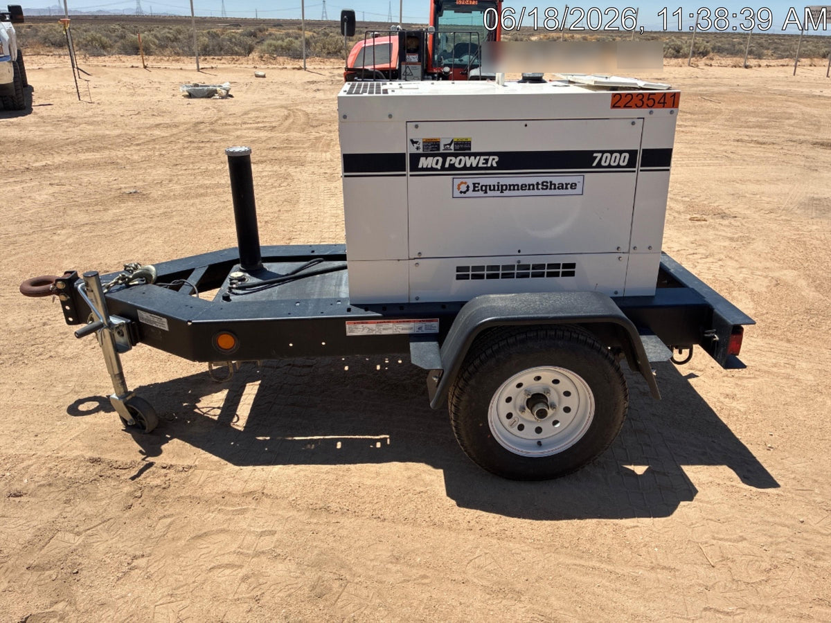 2022 Multiquip DA7000SSA3 Kubota Diesel, Trailer Mounted Package