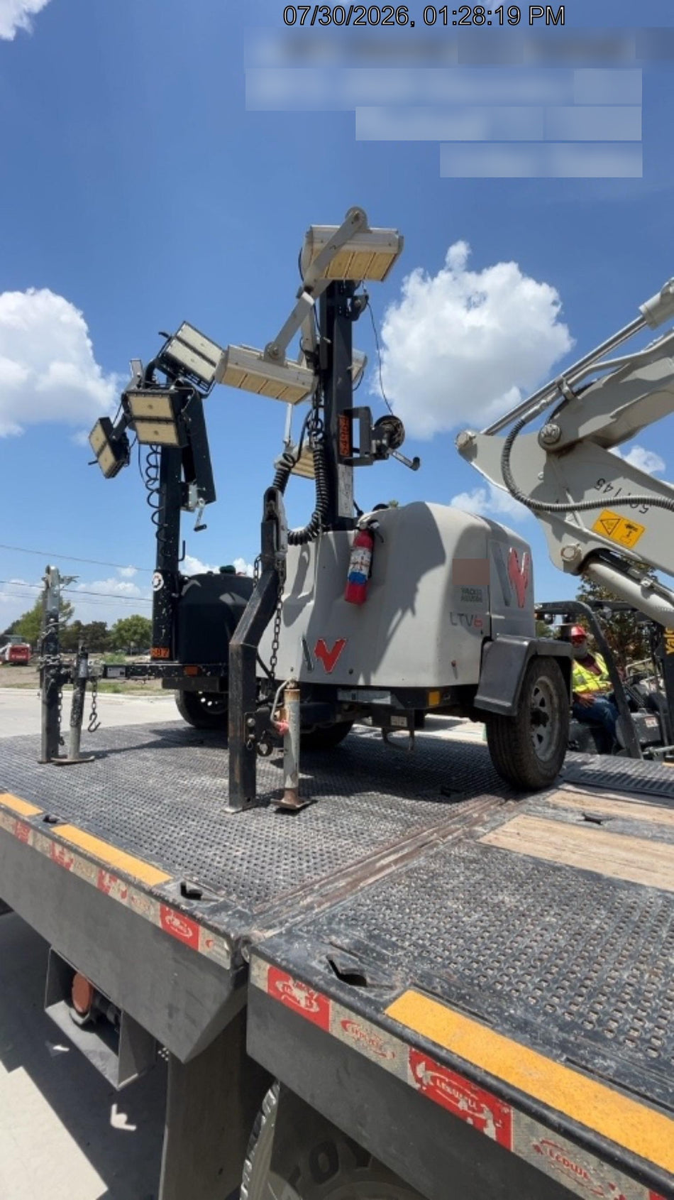 2019 Wacker Neuson LTV6K-LED Standard LED Towable Light Tower w/None