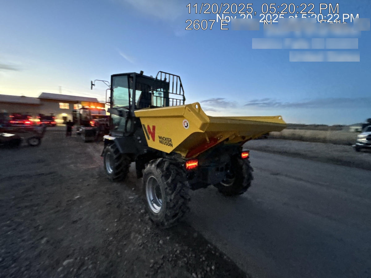 2025 WACKER NEUSON DV604 Cab Standard Tires