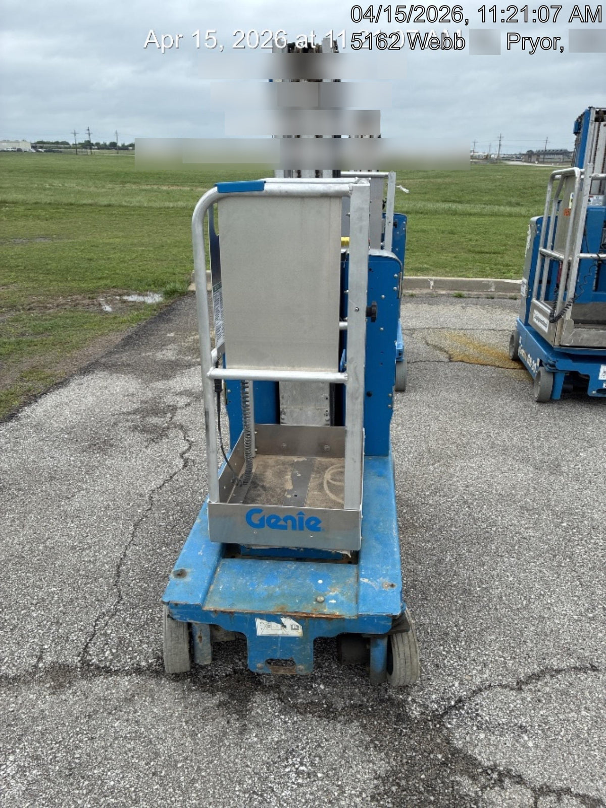 2016 GENIE GR-20