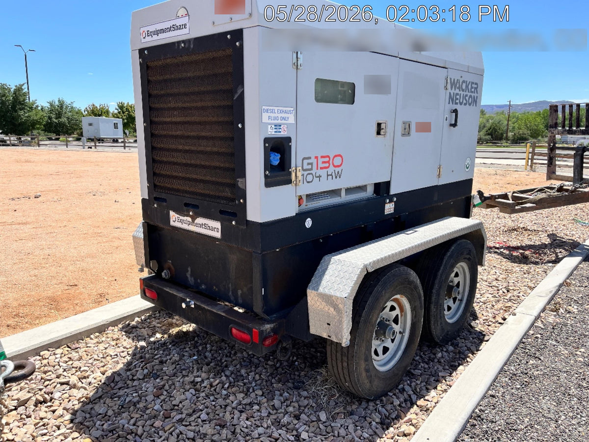 2019 WACKER NEUSON G130